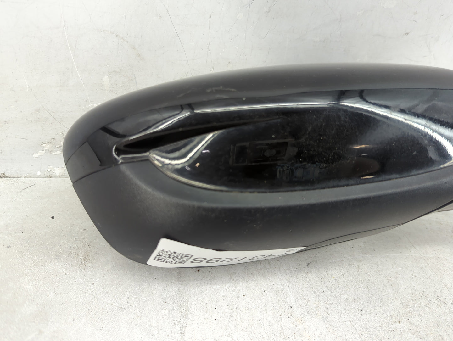 2016-2018 Kia Forte Passenger Right Side View Manual Door Mirror Black - Oemusedautoparts1.com