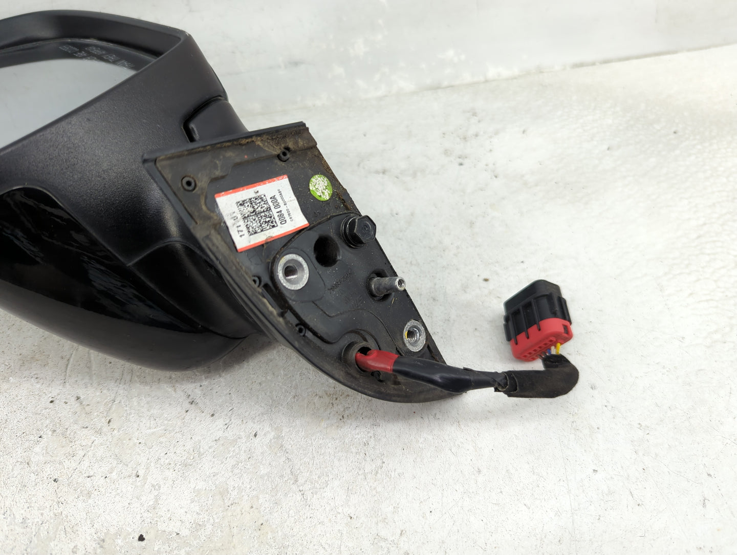 2016-2018 Kia Forte Passenger Right Side View Manual Door Mirror Black - Oemusedautoparts1.com