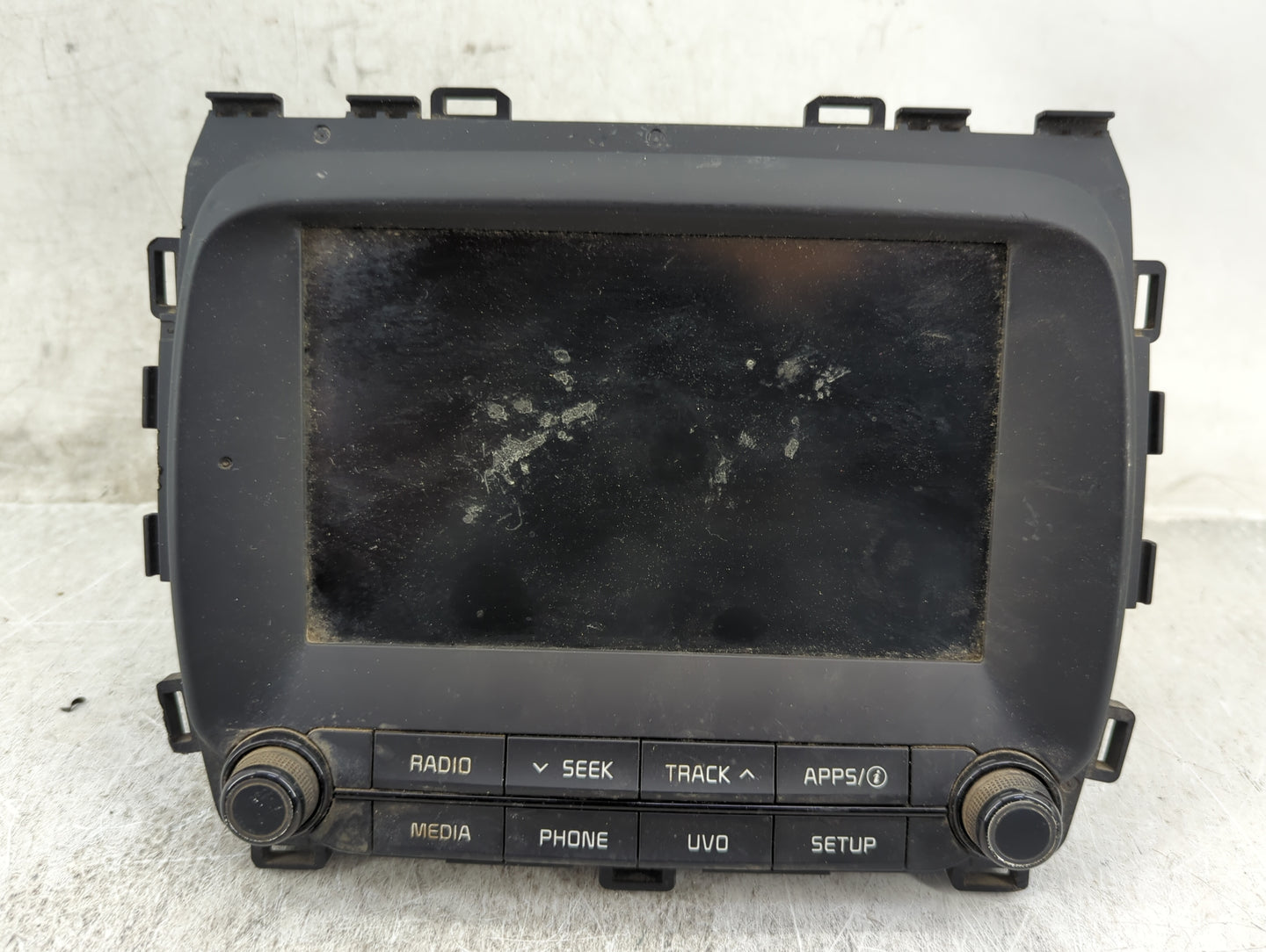 2017-2018 Kia Forte Radio AM FM Cd Player Receiver Replacement P/N:96160-B0010WK AC8B080AN, TQ8-AC8B080AN Fits Fits 2017 201