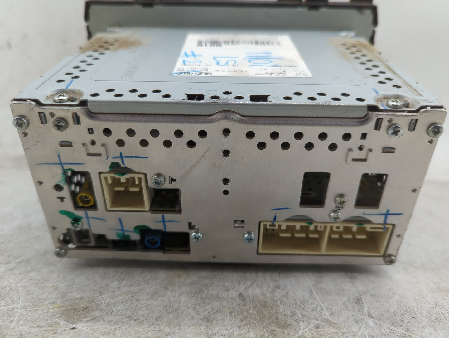 2017-2018 Kia Forte Radio AM FM Cd Player Receiver Replacement P/N:96160-B0010WK AC8B080AN, TQ8-AC8B080AN Fits Fits 2017 201