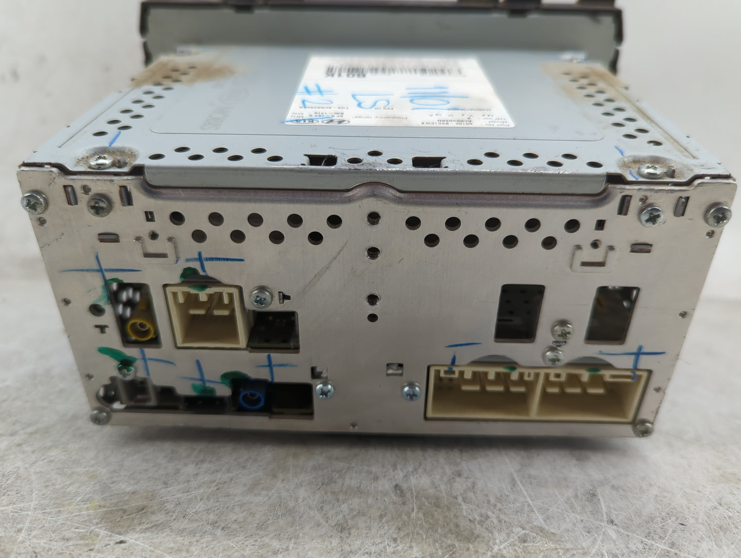 2017-2018 Kia Forte Radio AM FM Cd Player Receiver Replacement P/N:96160-B0010WK AC8B080AN, TQ8-AC8B080AN Fits Fits 2017 201