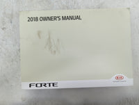2018 Kia Forte Owners Manual Book Guide P/N:B0S4-EE83D OEM Used Auto Parts - Oemusedautoparts1.com