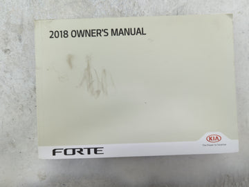 2018 Kia Forte Owners Manual Book Guide P/N:B0S4-EE83D OEM Used Auto Parts - Oemusedautoparts1.com