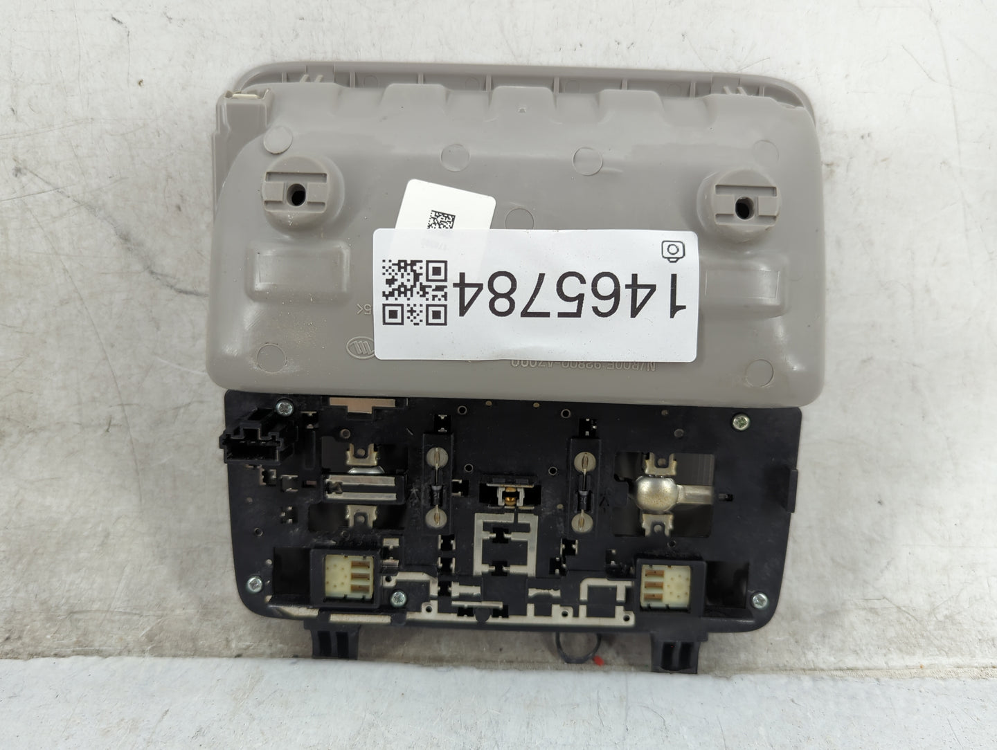2018 Kia Forte Overhead Roof Console Gray - Oemusedautoparts1.com