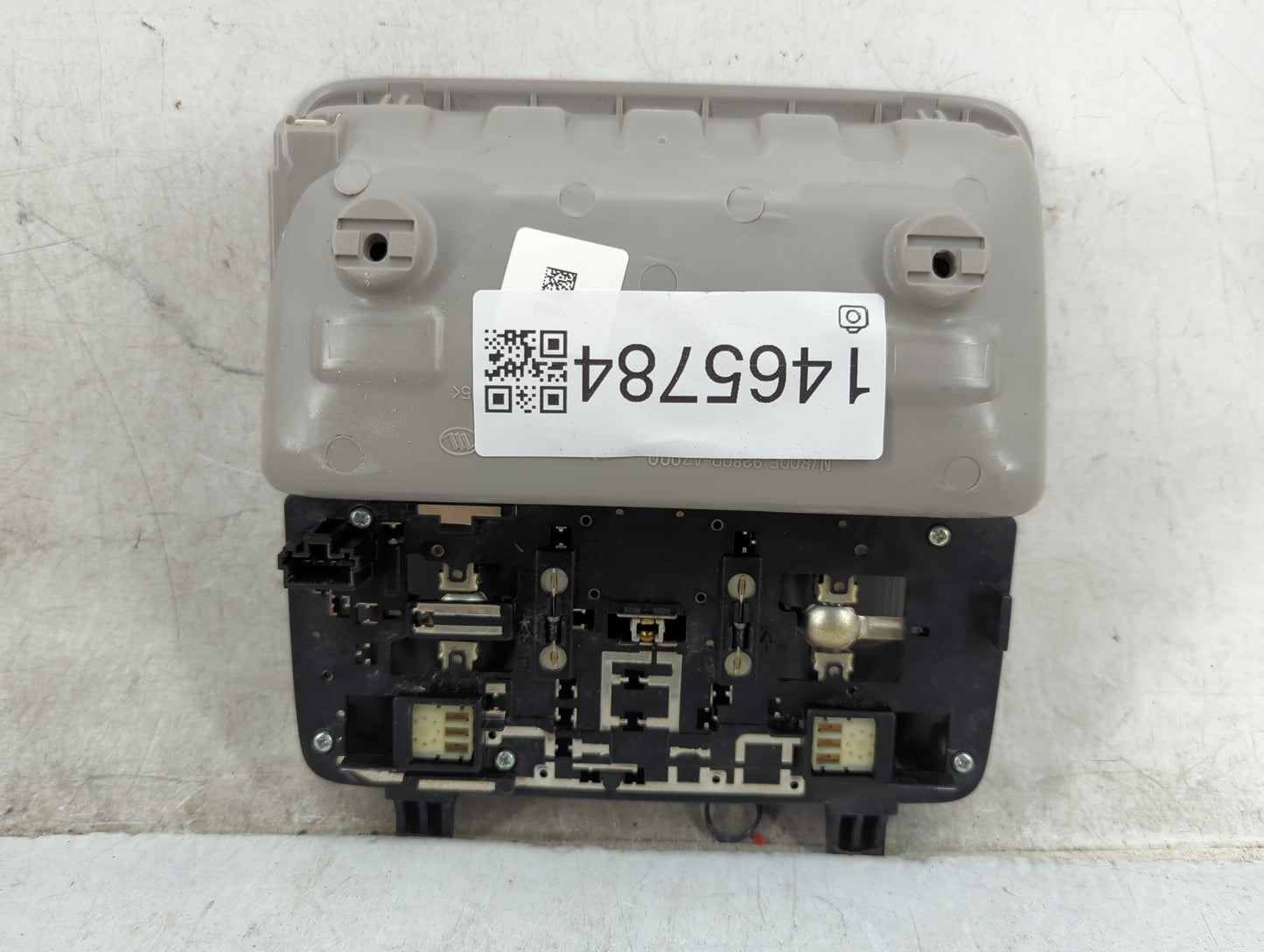 2018 Kia Forte Overhead Roof Console Gray - Oemusedautoparts1.com
