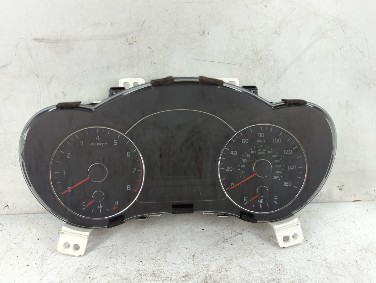 2018 Kia Forte Instrument Cluster Speedometer Gauges P/N:94013-B0350 MX157582-9611 Miles: Fits OEM Used Auto Parts - Oemused
