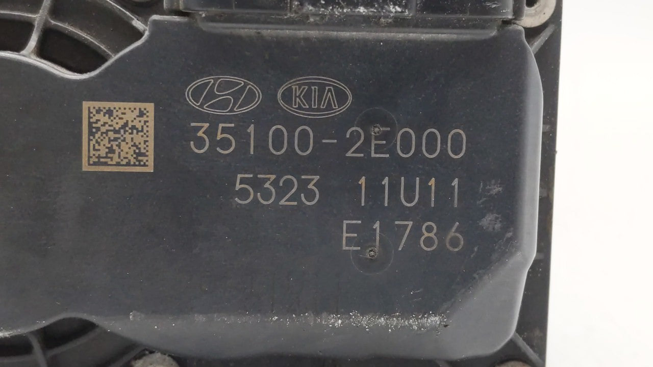 2014-2018 Kia Forte Throttle Body P/N:35100-2E000 Fits Fits 2011 2012 2013 2014 2015 2016 2017 2018 2019 OEM Used Auto Parts