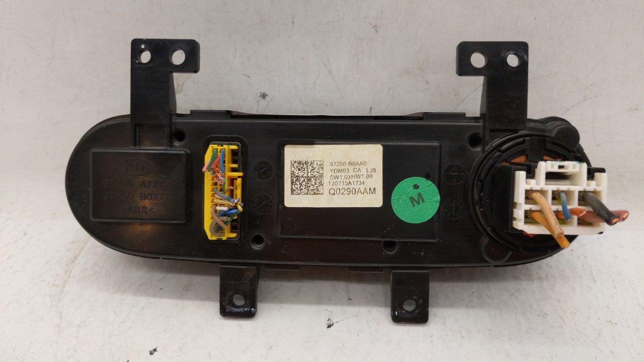 2017-2018 Kia Forte Climate Control Module Temperature AC/Heater Replacement P/N:97250-A7XXX 97250-B0AA0 Fits Fits 2017 2018