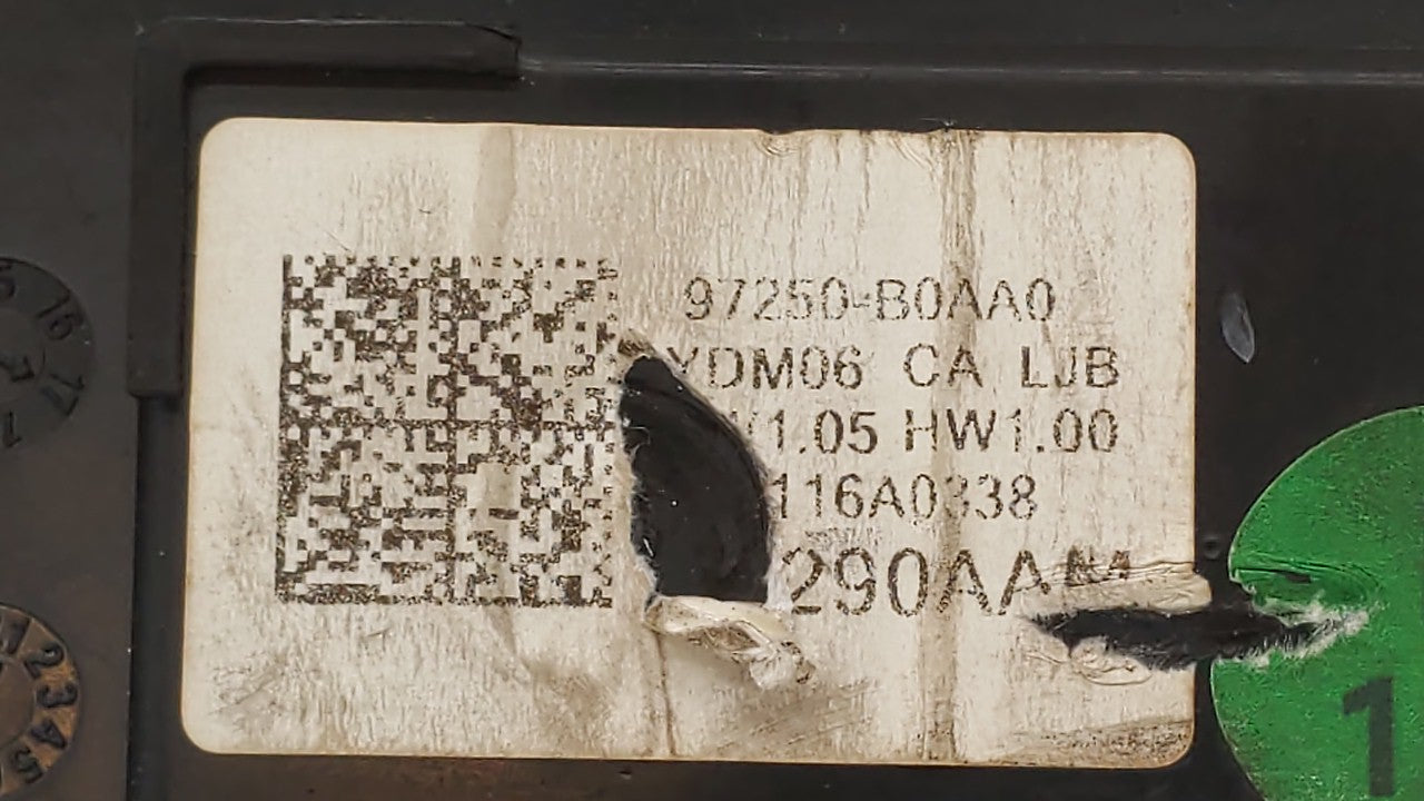 2017-2018 Kia Forte Climate Control Module Temperature AC/Heater Replacement P/N:97250-A7XXX 97250-B0AA0 Fits Fits 2017 2018