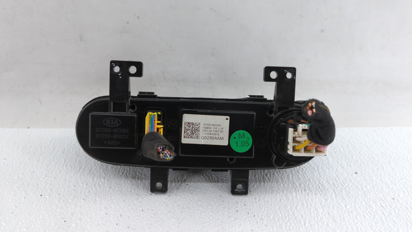 2017-2018 Kia Forte Climate Control Module Temperature AC/Heater Replacement P/N:97250-A7XXX 97250-B0AA0 Fits Fits 2017 2018