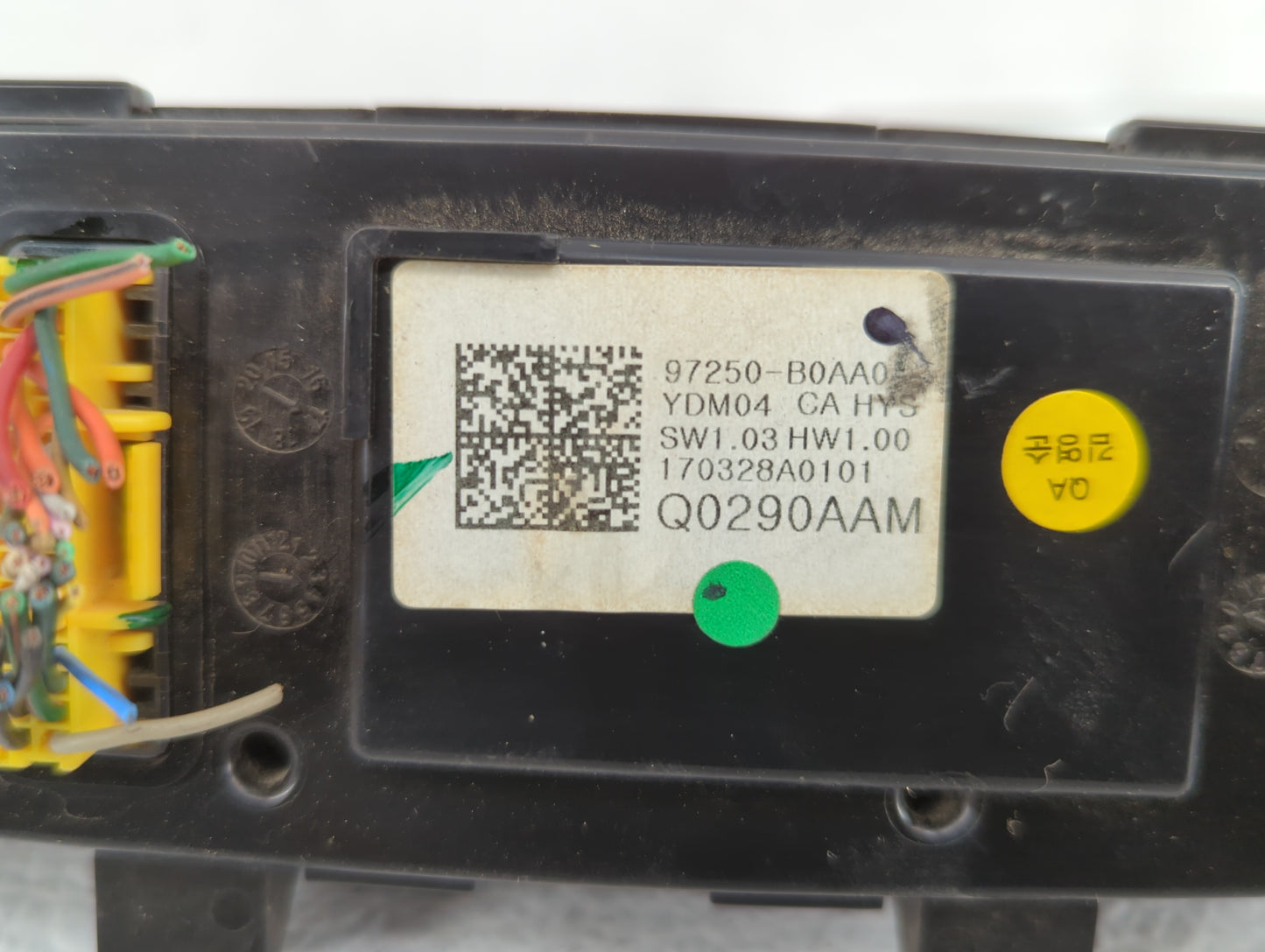 2017-2018 Kia Forte Climate Control Module Temperature AC/Heater Replacement P/N:97250-A7XXX 97250-B0AA0 Fits Fits 2017 2018