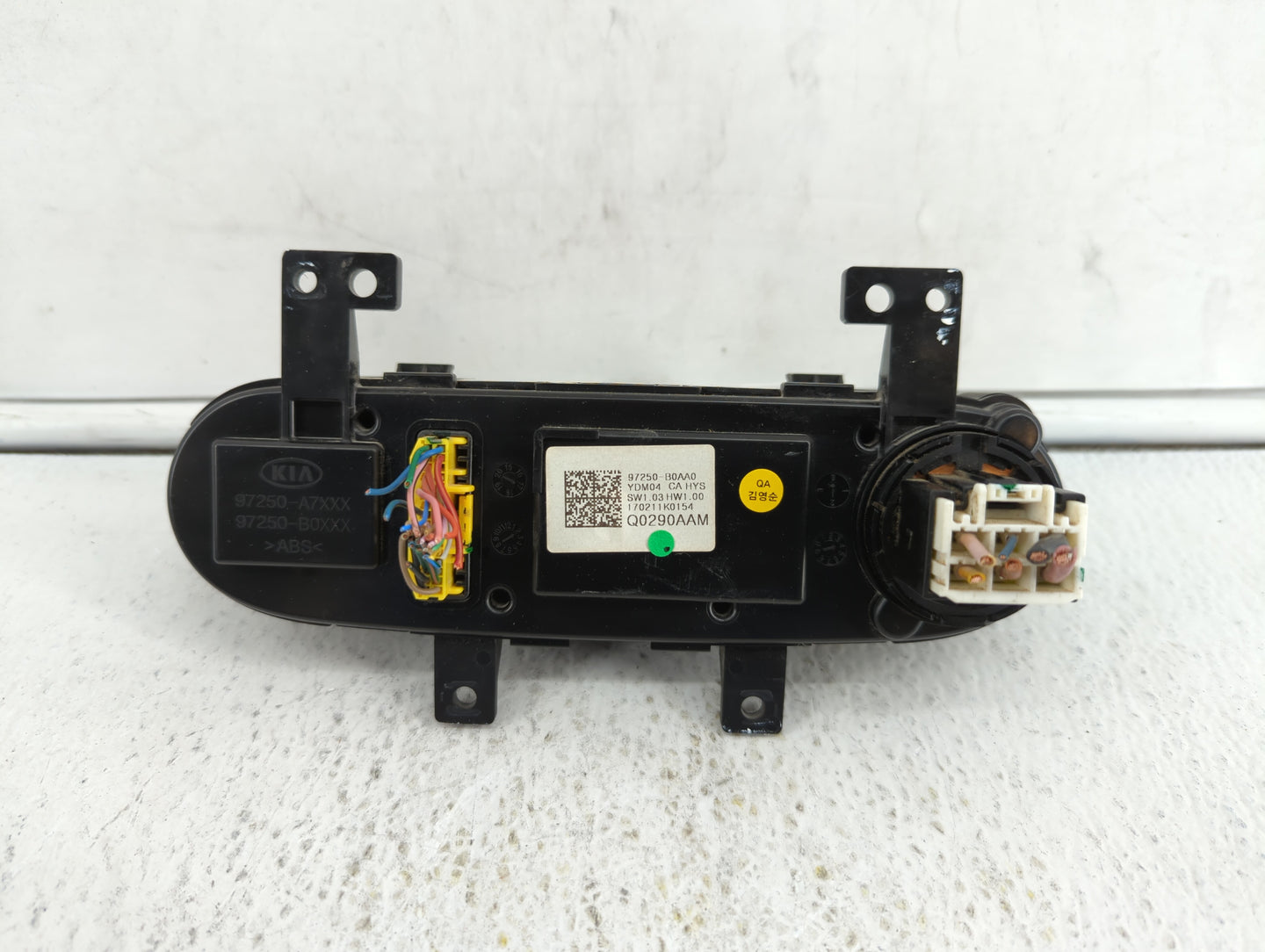 2017-2018 Kia Forte Climate Control Module Temperature AC/Heater Replacement P/N:97250-A7XXX 97250-B0AA0 Fits Fits 2017 2018