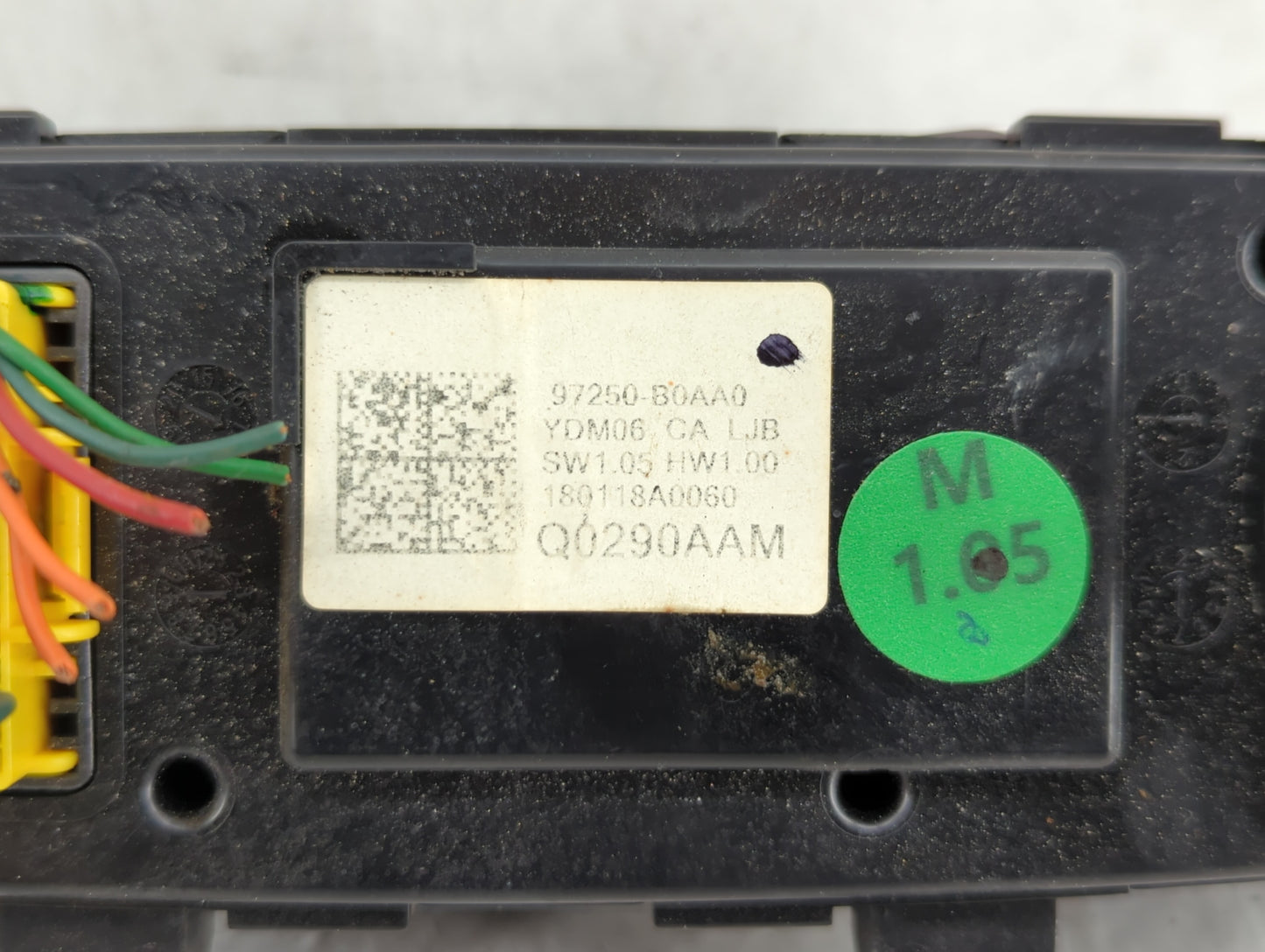 2017-2018 Kia Forte Climate Control Module Temperature AC/Heater Replacement P/N:97250-A7XXX 97250-B0AA0 Fits Fits 2017 2018