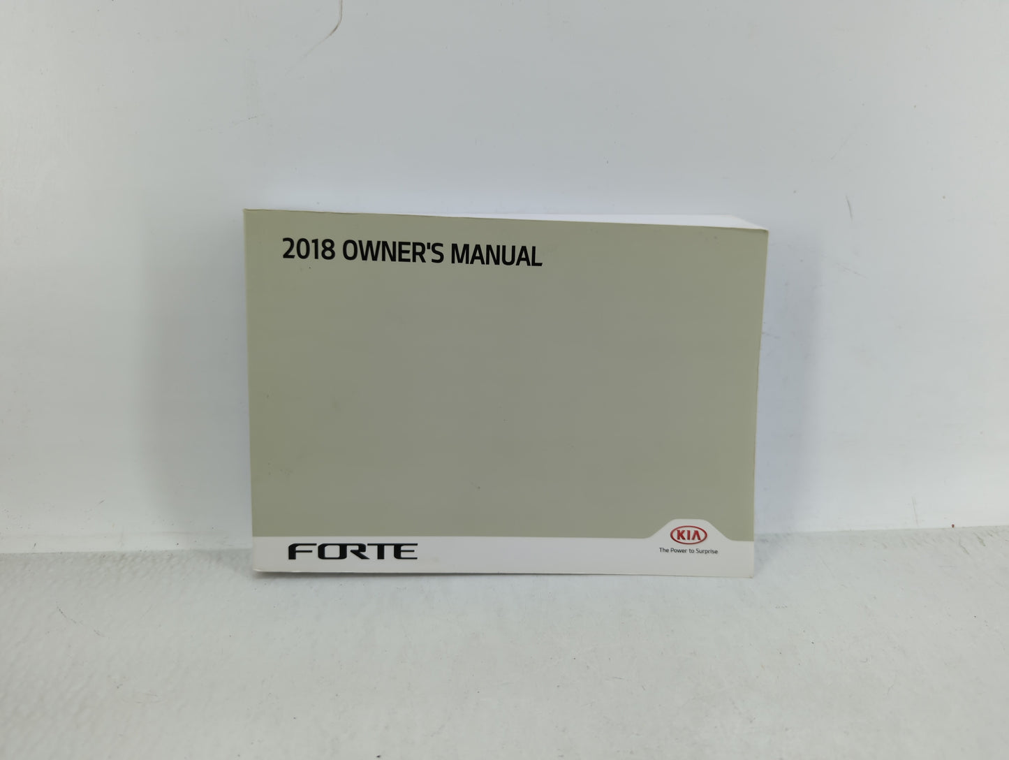 2018 Kia Forte Owners Manual Book Guide OEM Used Auto Parts - Oemusedautoparts1.com