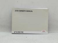 2018 Kia Forte Owners Manual Book Guide OEM Used Auto Parts - Oemusedautoparts1.com