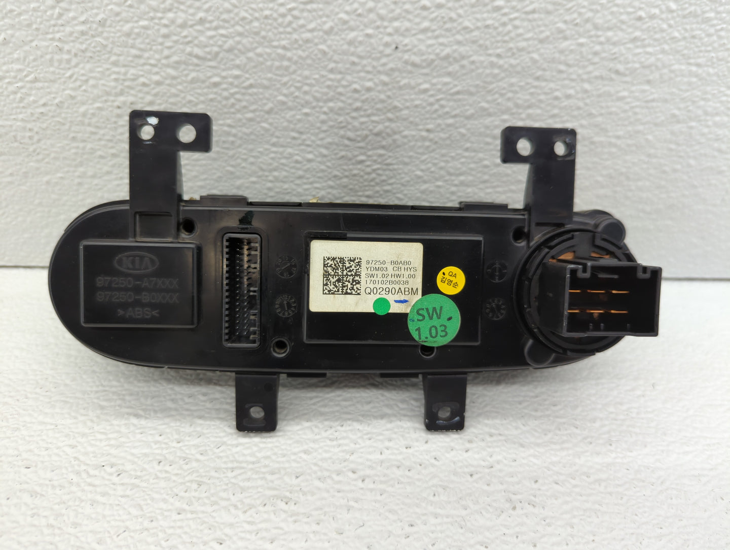2017-2018 Kia Forte Climate Control Module Temperature AC/Heater Replacement P/N:97250-A7XXX 97250-B0AA0 Fits Fits 2017 2018