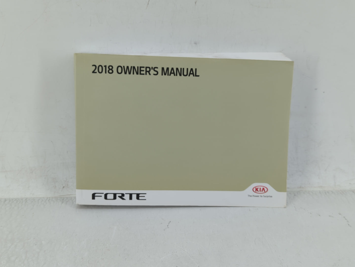 2018 Kia Forte Owners Manual Book Guide OEM Used Auto Parts - Oemusedautoparts1.com