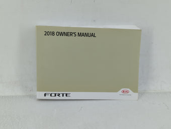 compare product 2018 Kia Forte Owners Manual Book Guide OEM Used Auto Parts