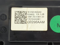 2017-2018 Kia Forte Climate Control Module Temperature AC/Heater Replacement P/N:97250-B0AB0 97250-A7XXX Fits Fits 2017 2018