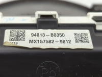 2018 Kia Forte Instrument Cluster Speedometer Gauges P/N:94013-B0350 Fits OEM Used Auto Parts - Oemusedautoparts1.com