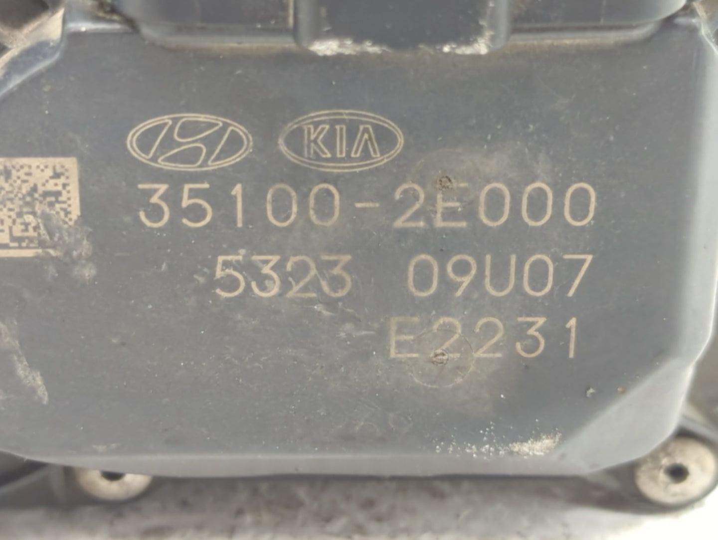 2014-2018 Kia Forte Throttle Body P/N:35100-2E000 Fits Fits 2011 2012 2013 2014 2015 2016 2017 2018 2019 2020 2021 OEM Used 