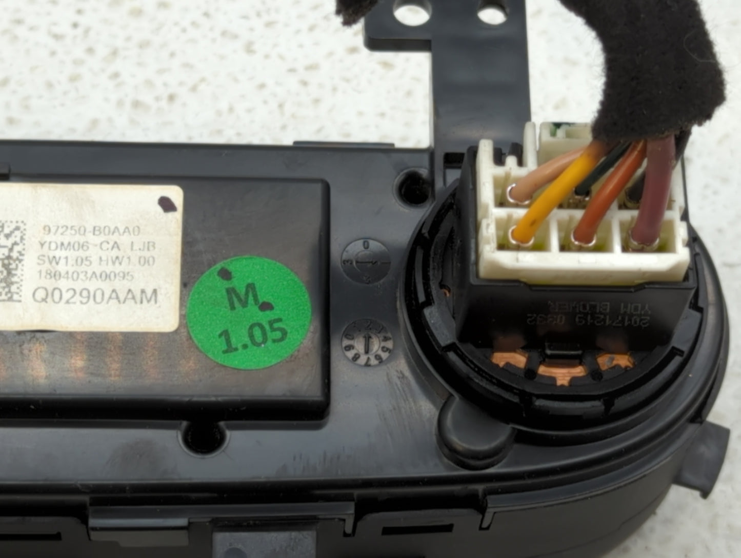 2017-2018 Kia Forte Climate Control Module Temperature AC/Heater Replacement P/N:97250-B0XXX 97250-A7XXX Fits Fits 2017 2018