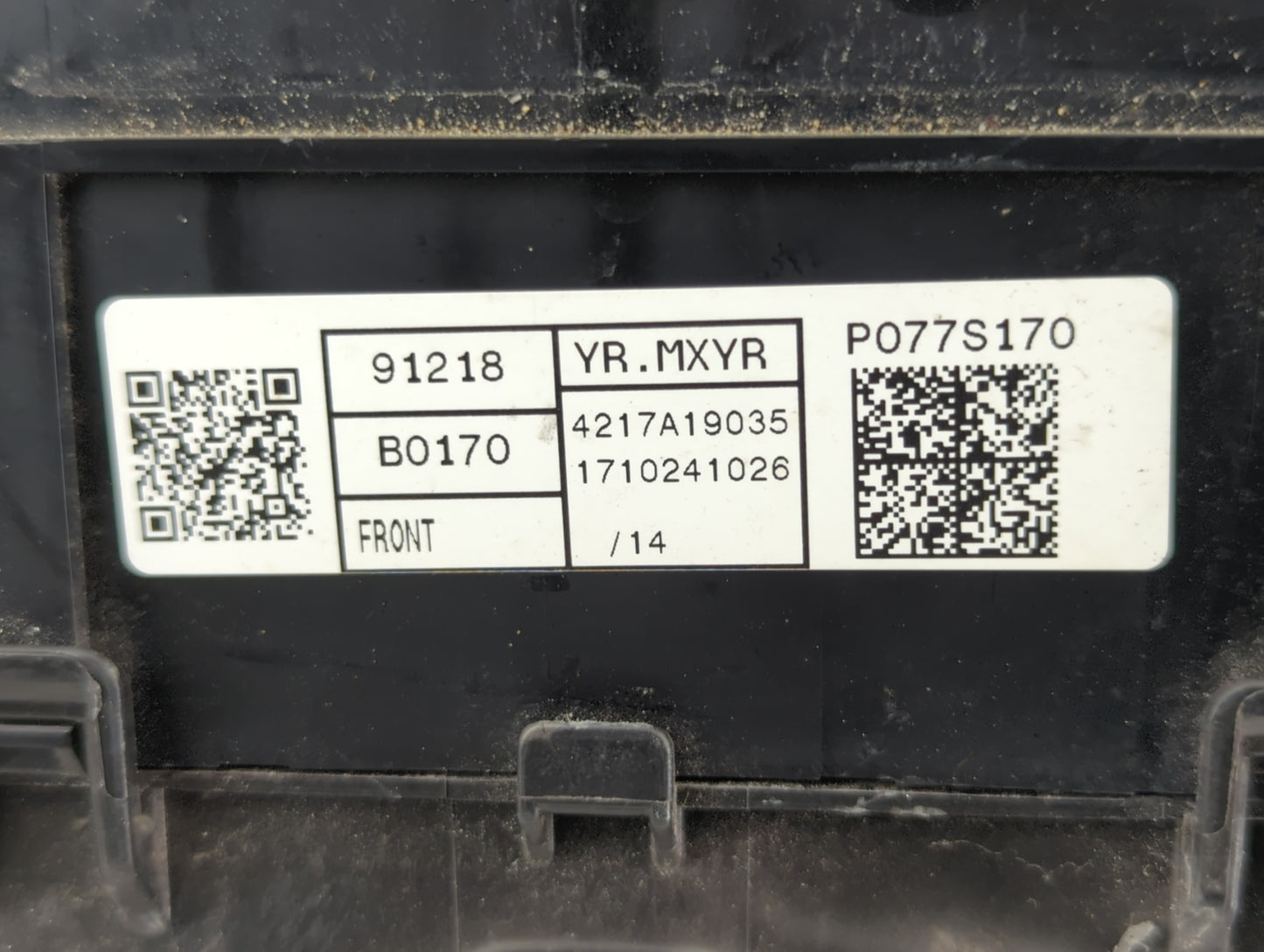 2017-2018 Kia Forte Fusebox Fuse Box Panel Relay Module P/N:1710241026 4217A19035, 91218B0170 Fits Fits 2017 2018 OEM Used A
