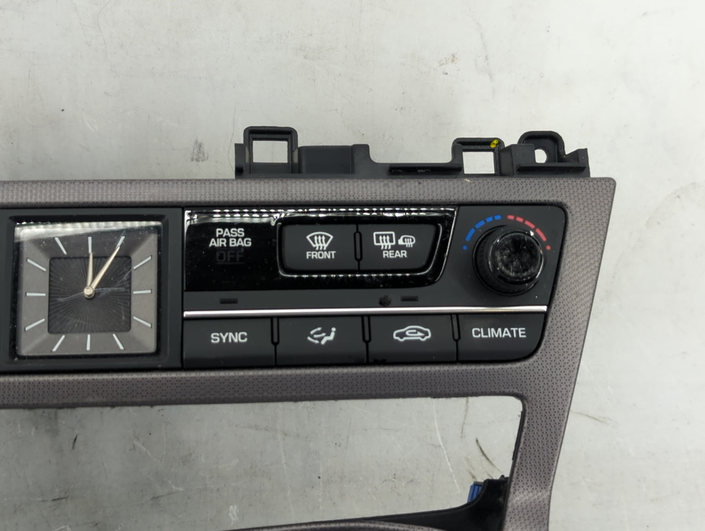 2017-2018 Kia Forte Climate Control Module Temperature AC/Heater Replacement P/N:97250-B Fits Fits 2017 2018 OEM Used Auto P