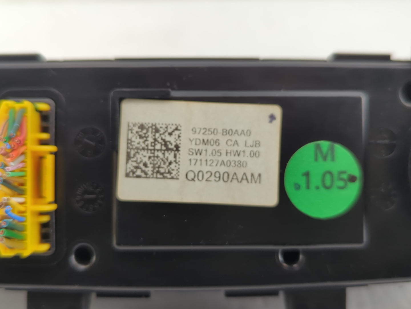 2017-2018 Kia Forte Climate Control Module Temperature AC/Heater Replacement P/N:97250-B0AA0 Fits Fits 2017 2018 OEM Used Au