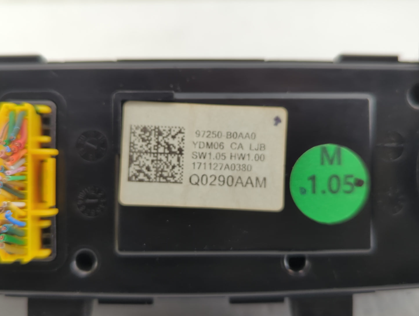 2017-2018 Kia Forte Climate Control Module Temperature AC/Heater Replacement P/N:97250-B0AA0 Fits Fits 2017 2018 OEM Used Au