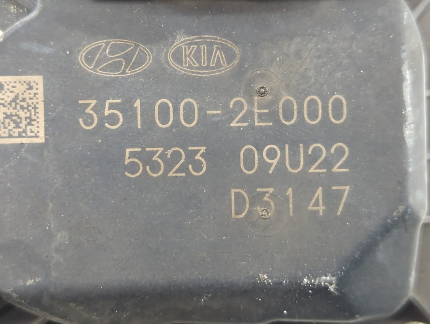 2014-2018 Kia Forte Throttle Body P/N:35100-2E000 Fits Fits 2011 2012 2013 2014 2015 2016 2017 2018 2019 2020 2021 OEM Used 