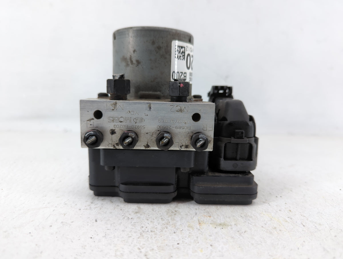 2017-2018 Kia Forte Anti-Lock Brake ABS Pump Module Actuator OEM P/N:B0589-20500 Fits Fits 2017 2018 OEM Used Auto Parts - O
