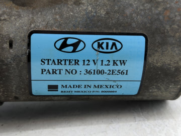 2017-2022 Kia Forte Car Starter Motor Solenoid OEM P/N:36100-2E561 Fits Fits 2017 2018 2019 2020 2021 2022 OEM Used Auto Parts