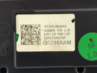 2017-2018 Kia Forte Climate Control Module Temperature AC/Heater Replacement P/N:Q0290AAM 97250-B0AA0 Fits Fits 2017 2018 OE