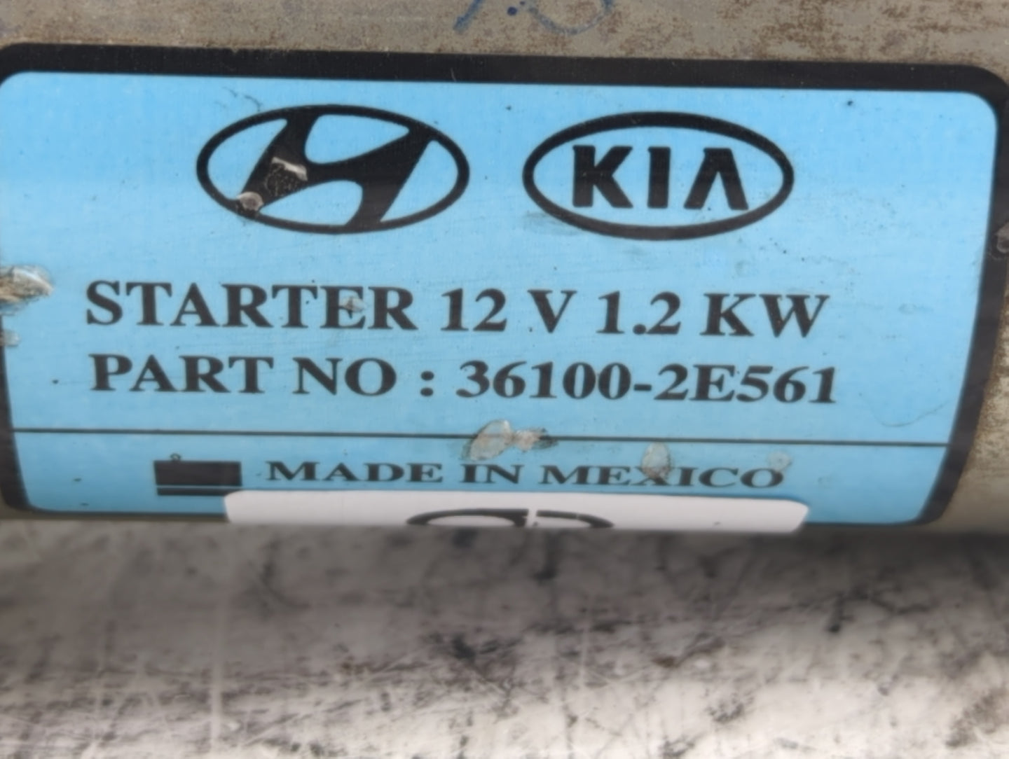 2017-2022 Kia Forte Car Starter Motor Solenoid OEM P/N:36100-2E561 Fits Fits 2017 2018 2019 2020 2021 2022 OEM Used Auto Par