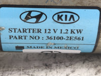 2017-2022 Kia Forte Car Starter Motor Solenoid OEM P/N:36100-2E561 Fits Fits 2017 2018 2019 2020 2021 2022 OEM Used Auto Par
