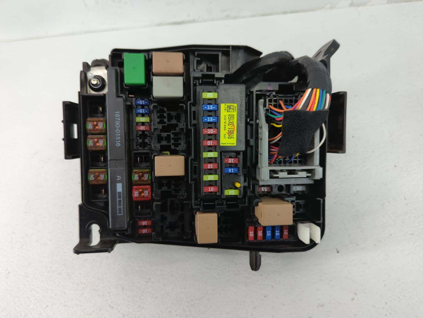 2017-2018 Kia Forte Fusebox Fuse Box Panel Relay Module P/N:91951-3X150 Fits Fits 2017 2018 OEM Used Auto Parts - Oemusedaut