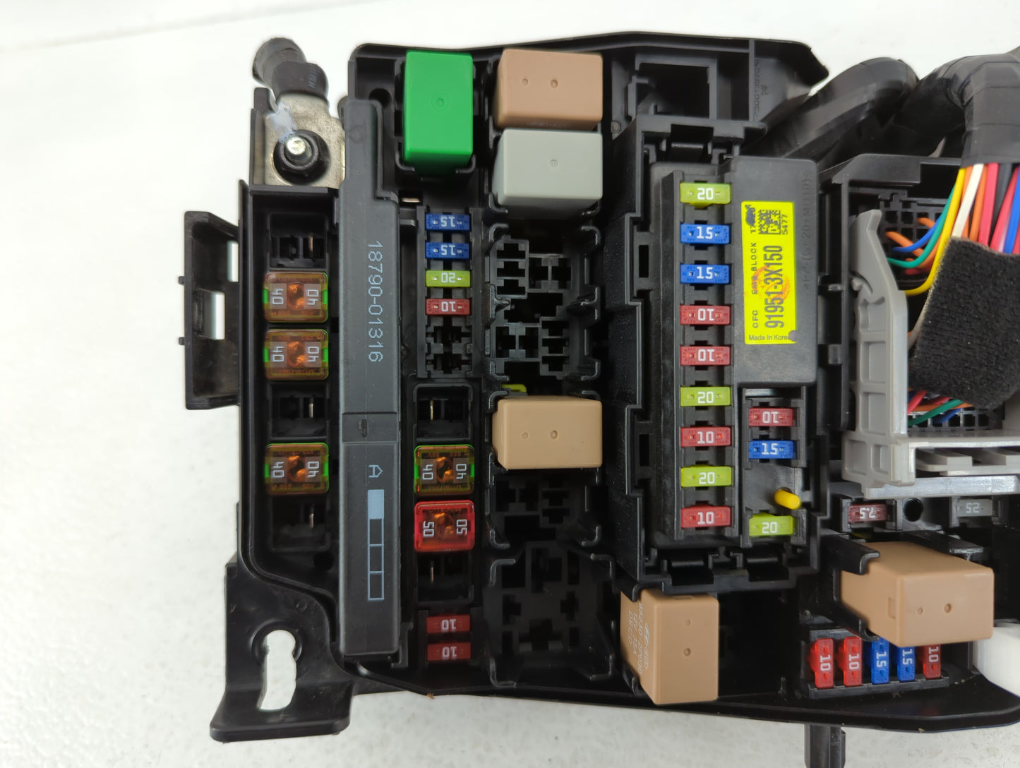 2017-2018 Kia Forte Fusebox Fuse Box Panel Relay Module P/N:91218 B0170 Fits Fits 2017 2018 OEM Used Auto Parts - Oemusedaut