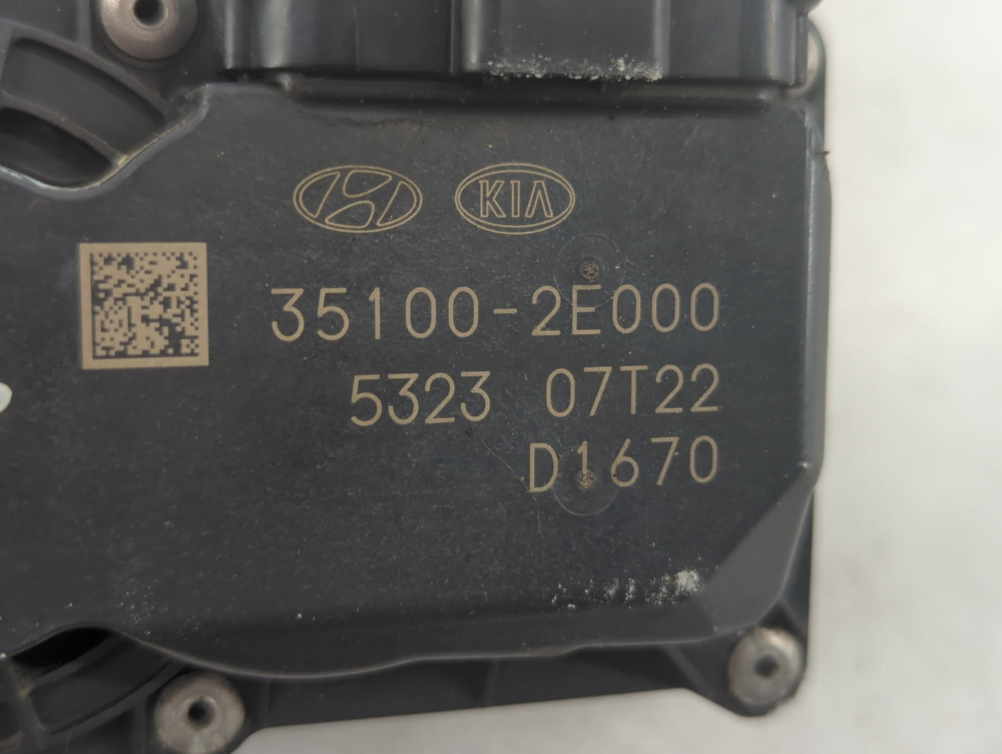 2014-2018 Kia Forte Throttle Body P/N:5323 07T22 35100-2E000 Fits Fits 2011 2012 2013 2014 2015 2016 2017 2018 2019 2020 202
