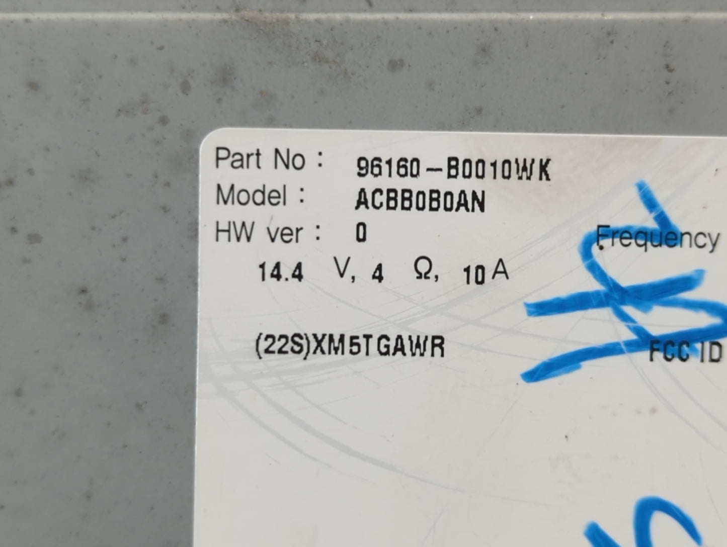 2017-2018 Kia Forte Am Fm Cd Player Radio Receiver - Oemusedautoparts1.com