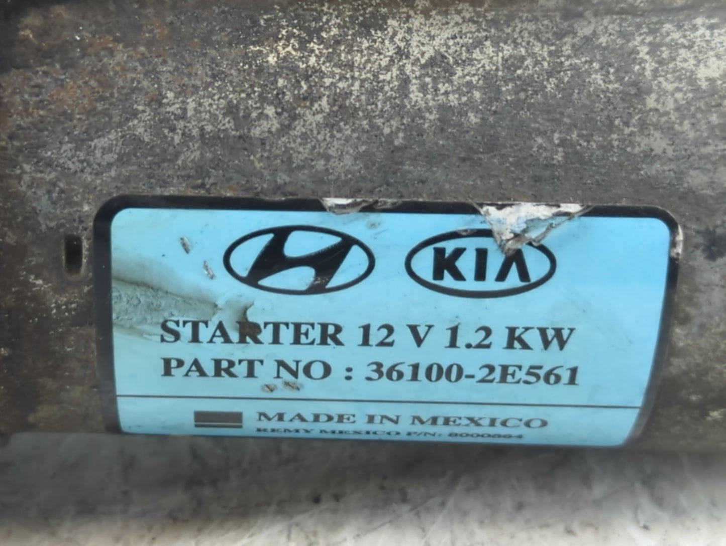 2017-2022 Kia Forte Car Starter Motor Solenoid OEM P/N:36100-2E561 Fits Fits 2017 2018 2019 2020 2021 2022 OEM Used Auto Par