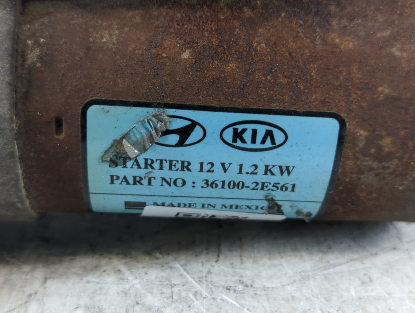 2017-2022 Kia Forte Car Starter Motor Solenoid OEM P/N:36100-2E561 Fits Fits 2017 2018 2019 2020 2021 2022 OEM Used Auto Par