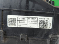 2017-2018 Kia Forte Fusebox Fuse Box Panel Relay Module P/N:4217B27033 91218 B0400 Fits Fits 2017 2018 OEM Used Auto Parts -