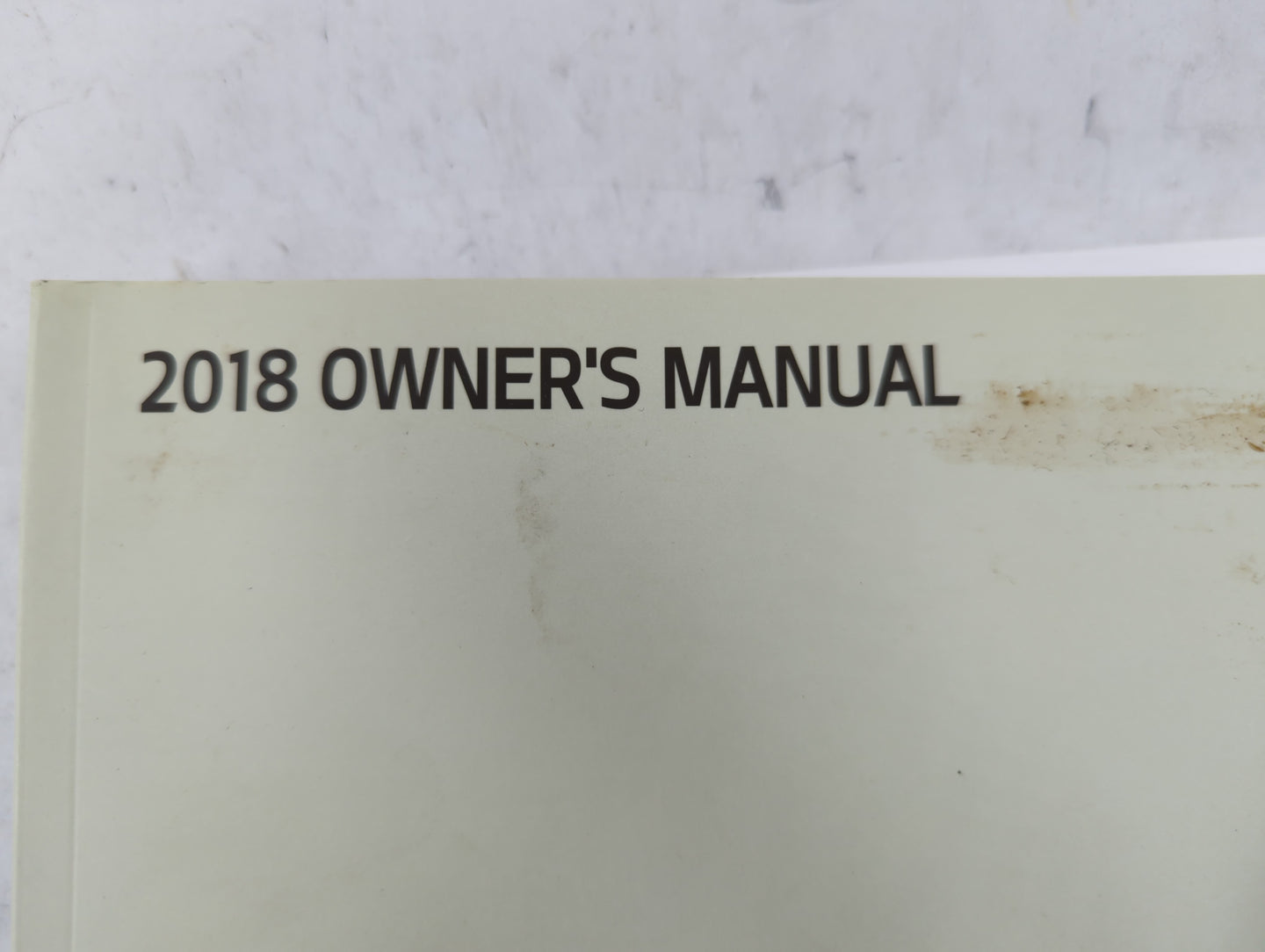 2018 Kia Forte Owners Manual Book Guide P/N:B0S4-EE77A OEM Used Auto Parts - Oemusedautoparts1.com
