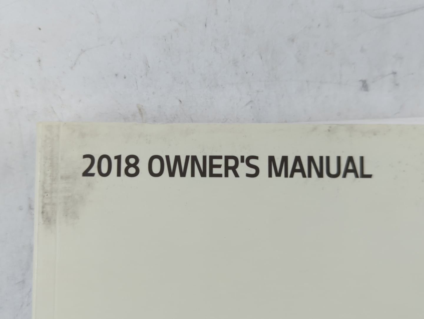 2018 Kia Forte Owners Manual Book Guide P/N:B0S4-EE83D OEM Used Auto Parts - Oemusedautoparts1.com