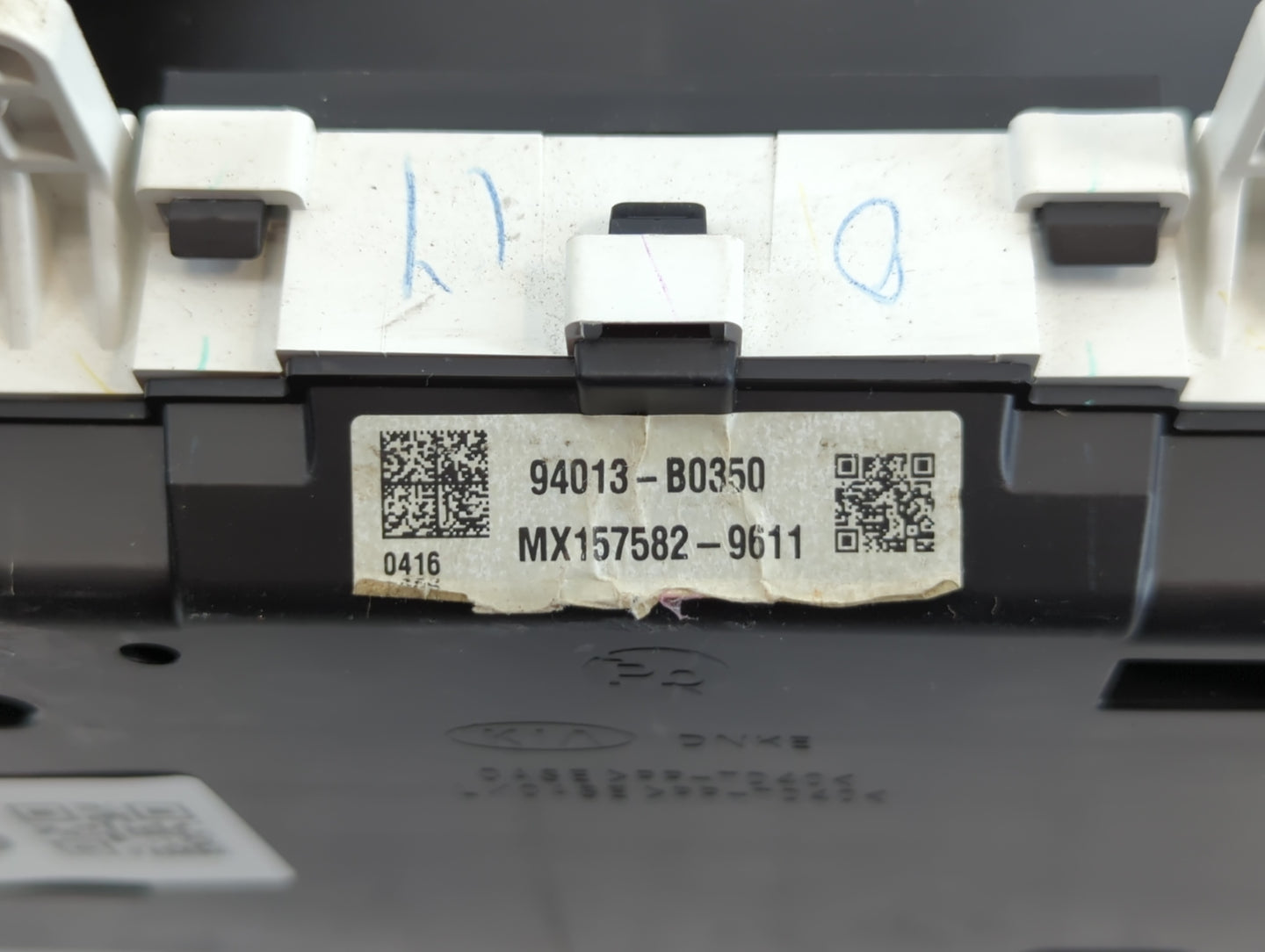 2018 Kia Forte Instrument Cluster Speedometer Gauges P/N:94013-B0350 Fits OEM Used Auto Parts - Oemusedautoparts1.com