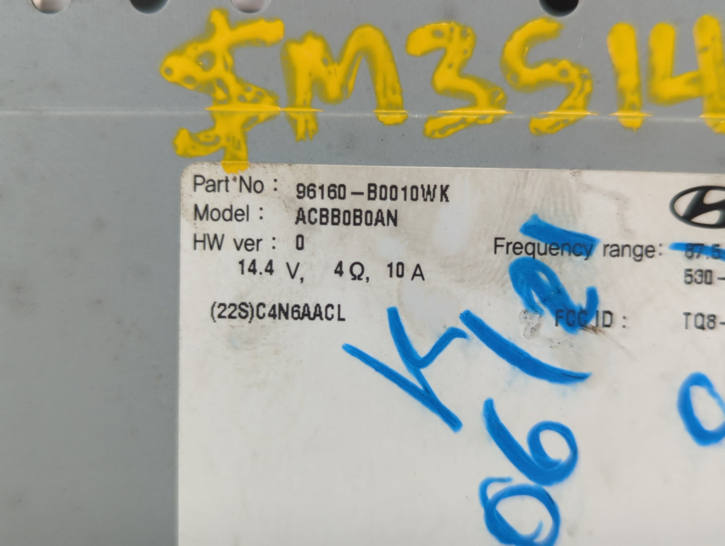 2017-2018 Kia Forte Am Fm Cd Player Radio Receiver - Oemusedautoparts1.com