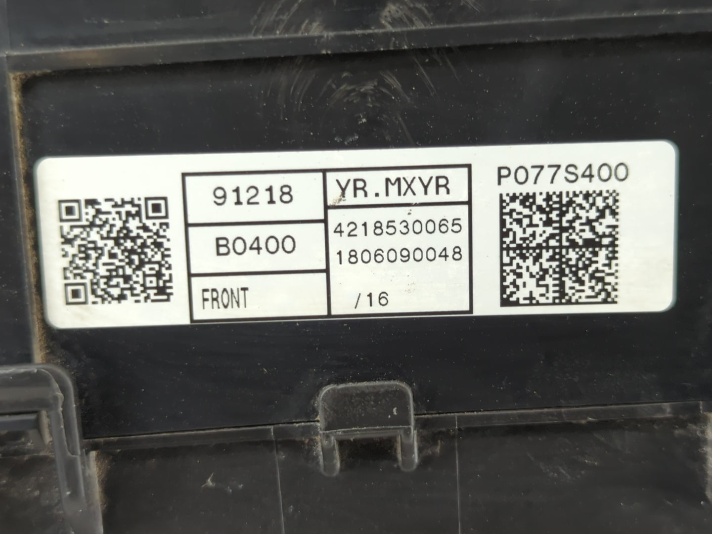 2017-2018 Kia Forte Fusebox Fuse Box Panel Relay Module P/N:4218530065 91218 B0400 Fits Fits 2017 2018 OEM Used Auto Parts -