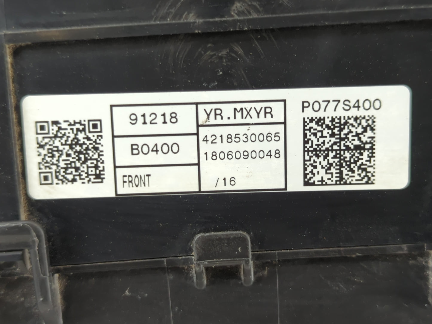 2017-2018 Kia Forte Fusebox Fuse Box Panel Relay Module P/N:4218530065 91218 B0400 Fits Fits 2017 2018 OEM Used Auto Parts -