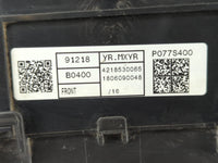 2017-2018 Kia Forte Fusebox Fuse Box Panel Relay Module P/N:4218530065 91218 B0400 Fits Fits 2017 2018 OEM Used Auto Parts -